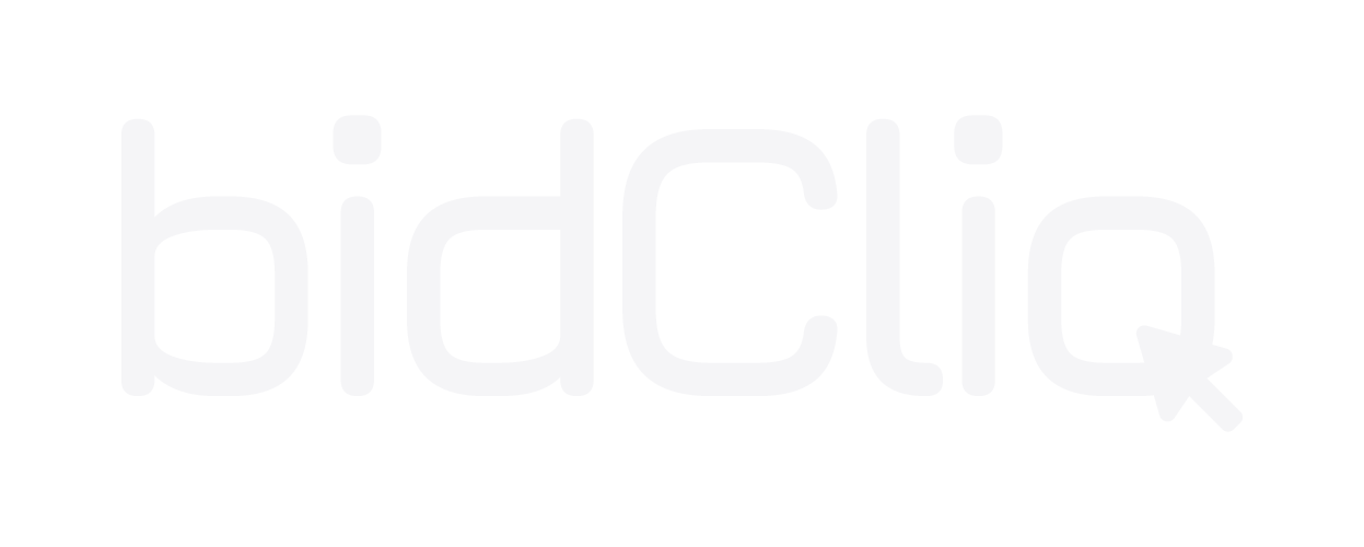 bidcliq logo white