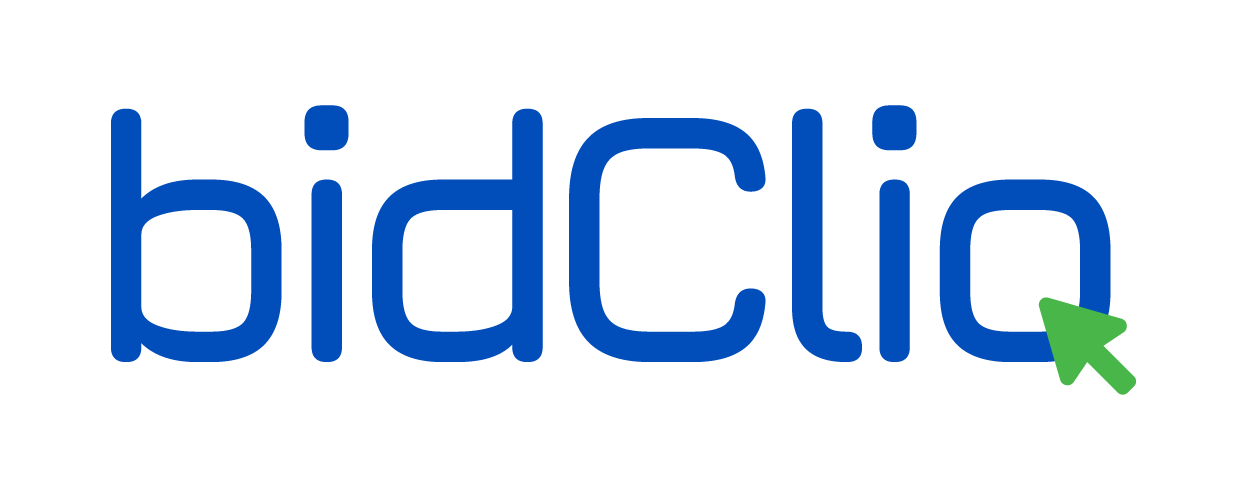 bidcliq logo blue